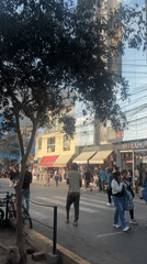 Evening street life captured in La Victoria, Peru