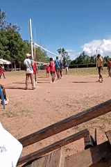 Community volleyball and netball games documented across Kenyan wards