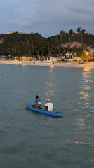 Kayaking and pier-walking along Ko Samui's quiet shoreline