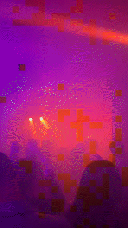 Late-night music venue scene captured in New York
