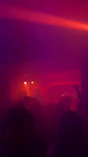 Late-night music venue scene captured in New York