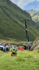 Alpine festival in Bad Gastein mixes folk music, daring stunts, and grazing cattle