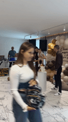 First birthday christening celebration captured with cake and decorations