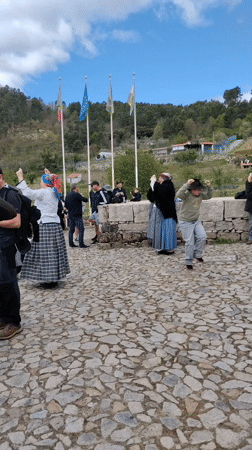 Cultural heritage sites visited in Tarouca Portugal monastery complex