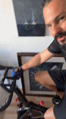 Home gym workout and morning commute in Mollet del Vallès