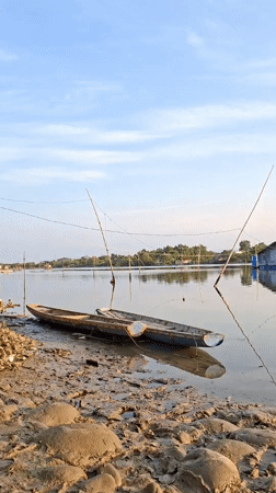 Quiet morning life documented along Lhokseumawe waterfront areas