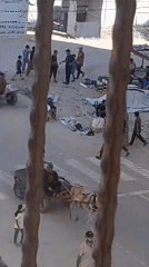 Daily life in a Khan Yunis displacement camp, September 2026