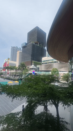 Morning scenes captured across Bangkok's urban spaces and businesses