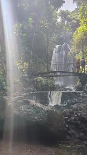 Peaceful moments captured at Banjar forest resort area