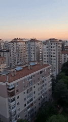 Kadıköy apartment at sunset: cats, groceries, and city views