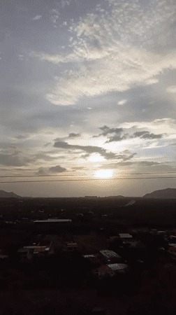 Sunset documentation of historic Castillo de Santa Ana fortress