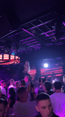 Live performance lights up a packed Nesebar nightclub