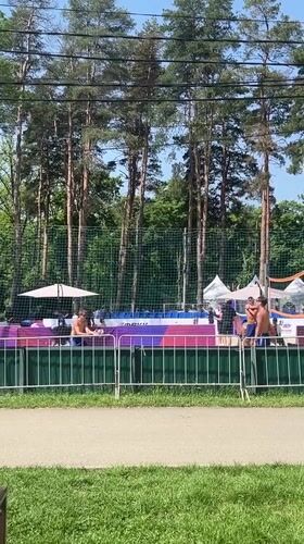 Beach volleyball games, rowing activity observed in Krasnodar parks
