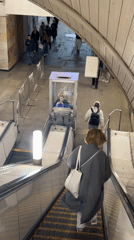 Daily life captured in Khimki subway station and streets