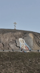 Religious landmarks and rural scenery documented in Kaga, Russia