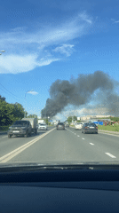 Clear daytime traffic conditions documented in Kazan, Russia