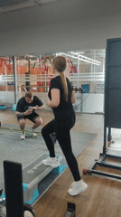 Morning fitness and daily life captured in Chaikovsky, Russia