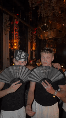Candlelit night out at a Marrakesh bar or club