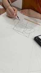 Evening art creation and skincare routine documented in Kazan