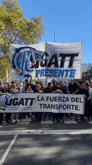 Workers march through Buenos Aires in afternoon demonstration