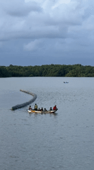 Routine maritime and infrastructure activity observed in Kuta, Bali