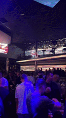 Crowded nightclub celebration captured in Nesebar, Bulgaria