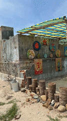 Morning coastal scenes documented in Vietnamese fishing village
