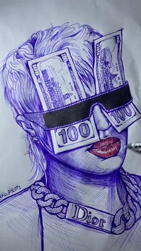 Music production and pen art in a Jos creative session