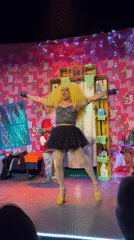 Drag performers stage early morning theatrical show in Puebla