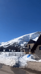 Woman documents winter mountain visit in Montenegro villages