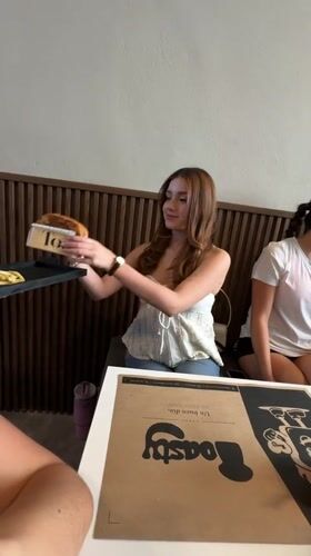 Diners gather at restaurant in San Bernardino Tlaxcalancingo