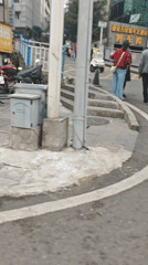 Morning street scenes and shopping in Chongqing