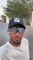 Man records evening street walk in Playa del Carmen