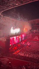 Major stadium concert draws thousands in Kazan, Russia