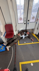 Person found unconscious on San Diego train car floor
