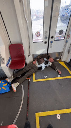 Person found unconscious on San Diego train car floor