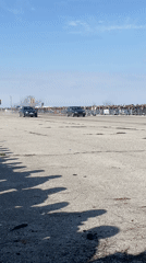 Drag race between Audi, VW Golf draws spectators in Ostrovo
