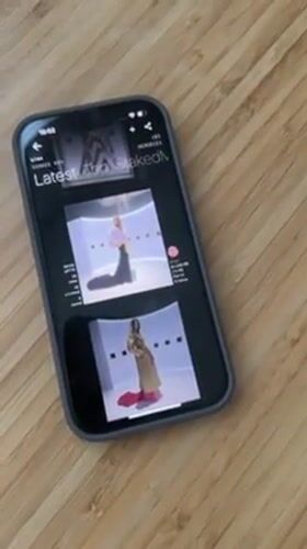 Fashion content creator documents promotional work in Kent