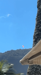 Clear skies recorded over Rio de Janeiro on sunny afternoon