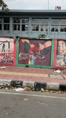 Morning street life captured in Dhaka, Bangladesh