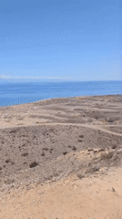 Dawn landscape documentation captures Kyrgyzstan's arid terrain and mountains