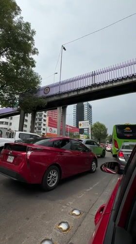 Heavy traffic observed in Mexico City during evening hours