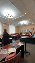 Late-night meeting documented at administrative building in Birobidzhan