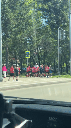 Sunny day life captured across Birobidzhan's parks and promenades