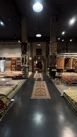 Traditional rug store documented in Yerevan, Armenia