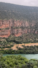 Witnesses capture scenic Bin El Ouidane canyon views, Morocco