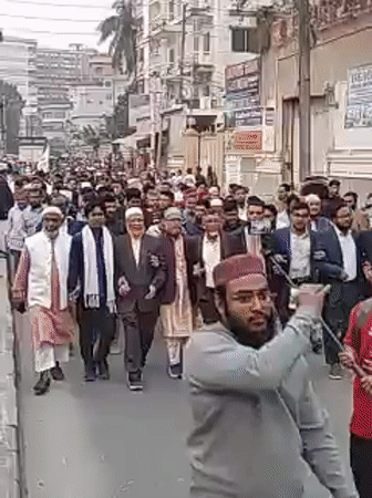 Bangladesh Jamaat-e-Islami holds large political rally in Dhaka