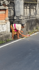 Daily Balinese life captured in Kuta morning rituals