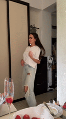 Private birthday celebration captured in Sochi apartment