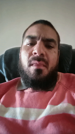 Man in striped sweater filmed relaxing at Guarenas home